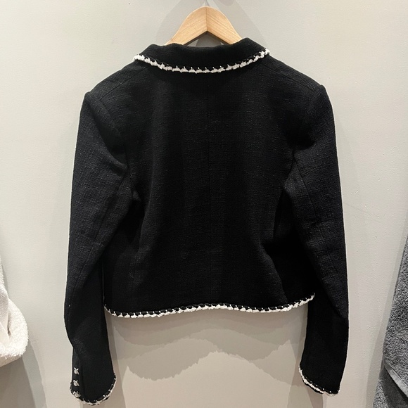 Goelia tweed knitted short jacket - Picture 9 of 9